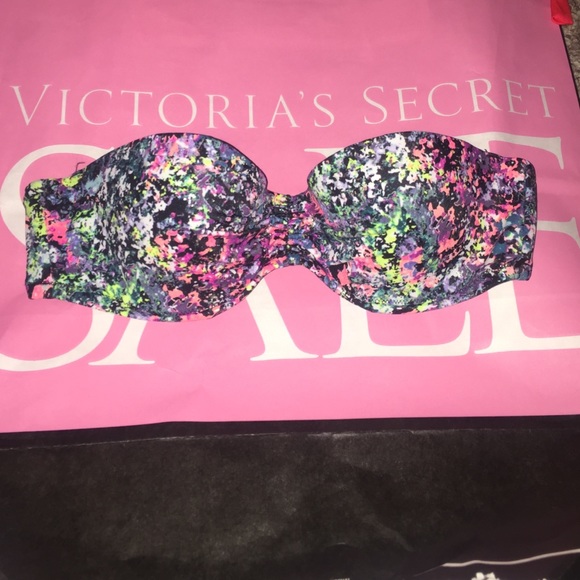 Victoria's Secret Flirt Bandeau Bikini Top 32B
