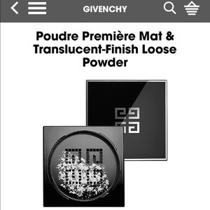 Givenchy Mat&Translucent-finish  Powder
