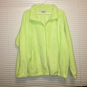 Plus Size Columbia Zip Up Jacket