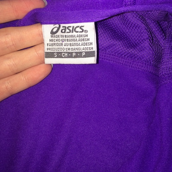 Asics Quarter Zip Athletic Pullover - Picture 4 of 4