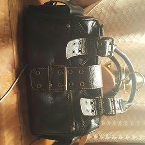 Aldo designer  - Black Leather Satchel Must have