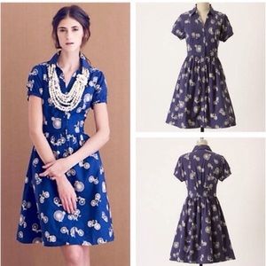 Anthropologie - "Two Wheeler Shirtdress," size 4
