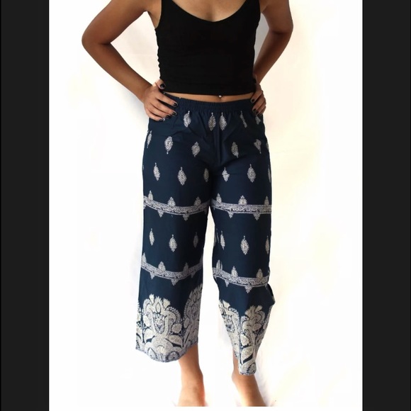 Harem Cropped Pants