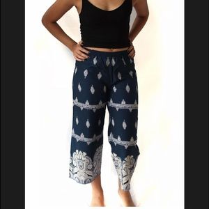 Harem Cropped Pants