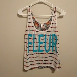 Graphic tank top