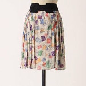 Anthropologie - "Air Mail" skirt, size 2