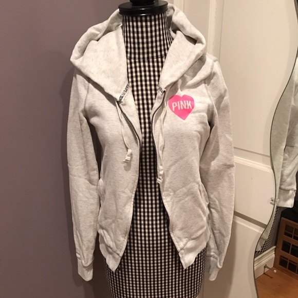 PINK Victoria's Secret Tops - PINK hooded sweatshirt