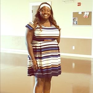 Perfect length skater dress 👗 size 20