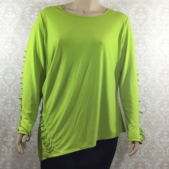 Ashley Stewart Lime Green Stretchy 22/24