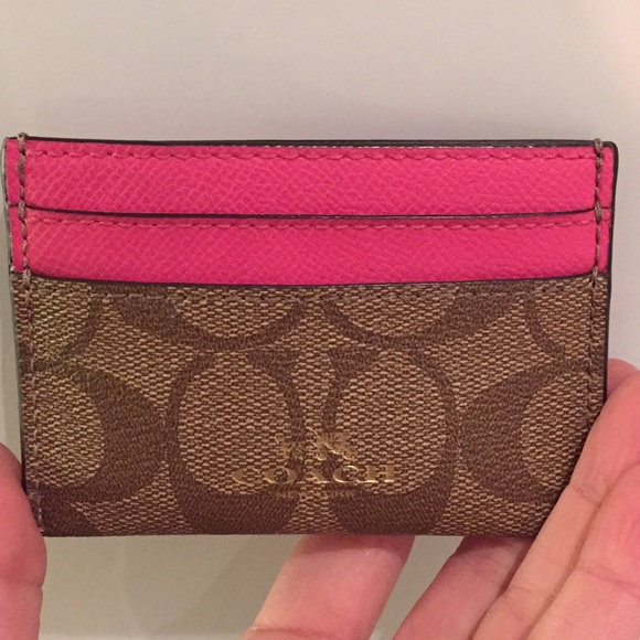 Coach Business Card Holder