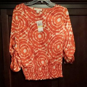 Michael michael Kors 100% polyester shirt