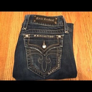 Celine Boot Rock Revival Jeans