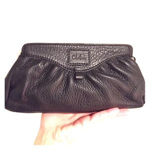 Cole Haan Black Leather Clutch