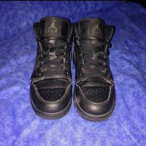 Black Air Jordan's 5Y