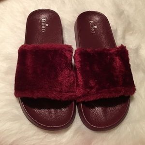 Red Fur Flats