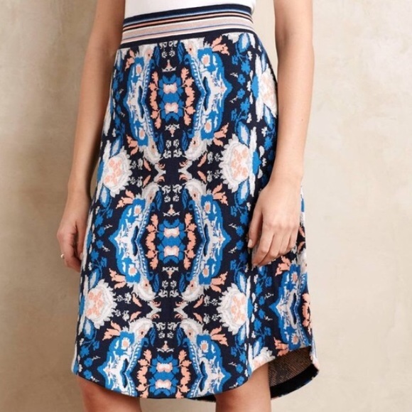 Anthropology Batik Sweater Skirt - Picture 2 of 4