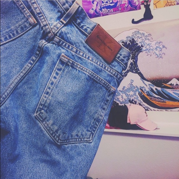 calvin klein high waist jeans 2 die 4 🍰