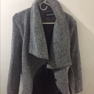 Steve madden wool wrap coat