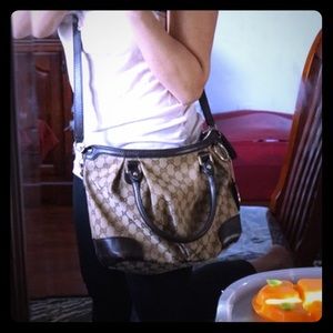 Extra pics for Gucci top handle/crossbody purse