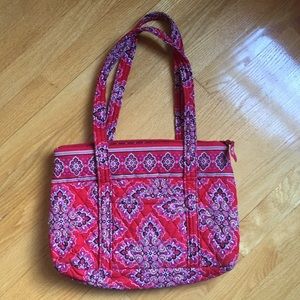 Vera Bradley Betsy Tote in Frankly Scarlet