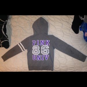 PINK Zip-Up Hoodie