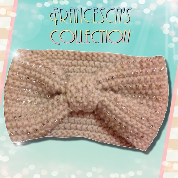 🆕Knit Crystal Head Wrap