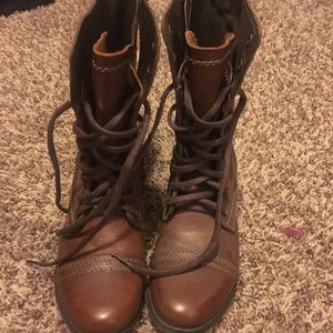 Steve Madden Military Boots