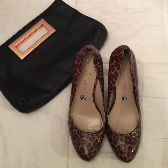 Franco Sarto Leopard High Heels