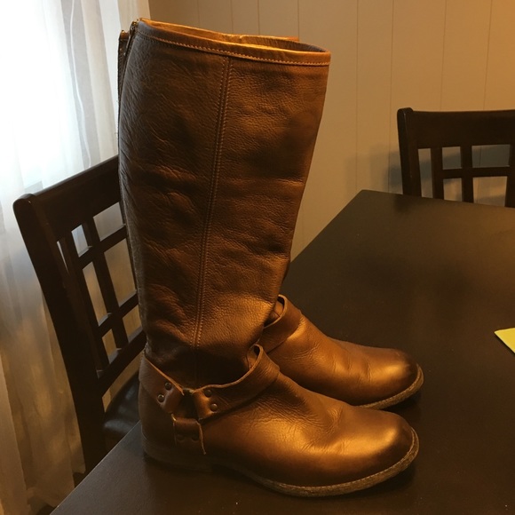 Frye Phillip harness boots
