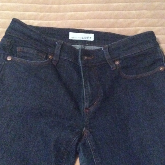 Loft modern straight jeans
