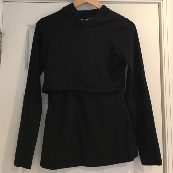 Momzelle nursing hoodie shirt