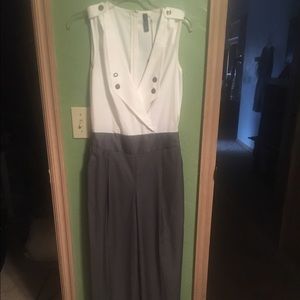 Anthropologie Two Tone Jumpsuit