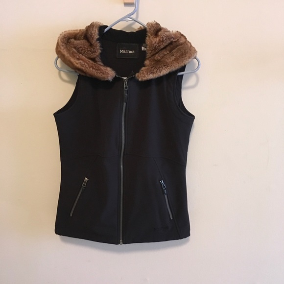 Marmot Furlong Black Vest - Sz Small