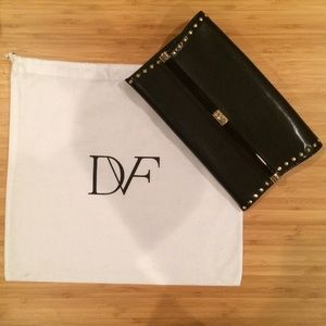 Diane Von Furstenberg 440 Studded Envelope Clutch