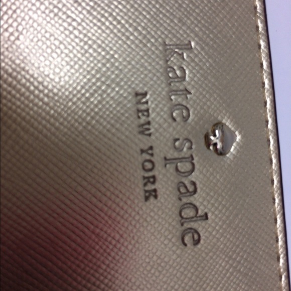 Kate Spade Gold Wristlet Wallet for Phone 7 Plus - Picture 4 of 4