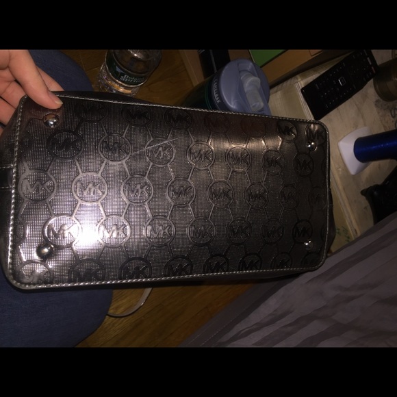 Authentic Michael Kors Mettalic Tote - image 3