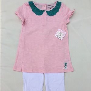 Juicy couture tunic and leggings set size 18/24