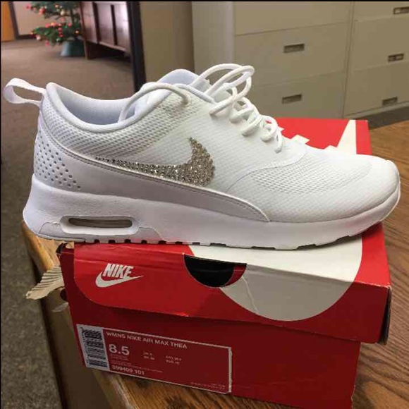 Nike Air Max Thea w/ Swarovski crystals!