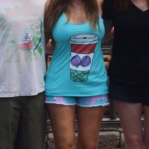 ARIEL COFFEE TOP DISNEY STYLE