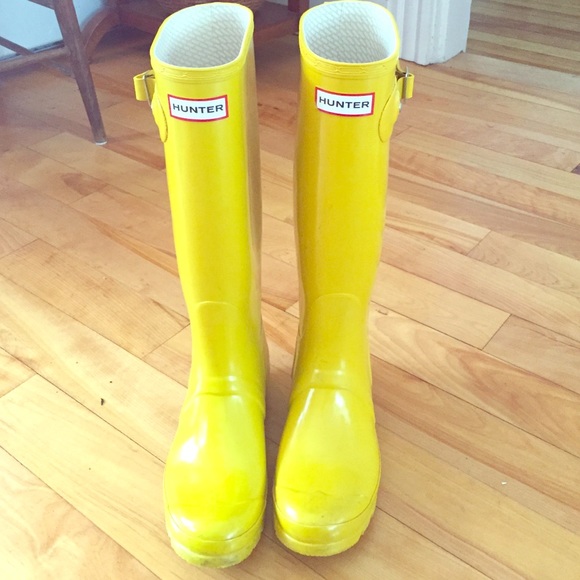 Tall Hunter rain boots