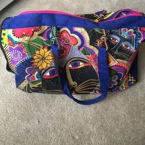 Brand New! Laurel Burch overnight bag