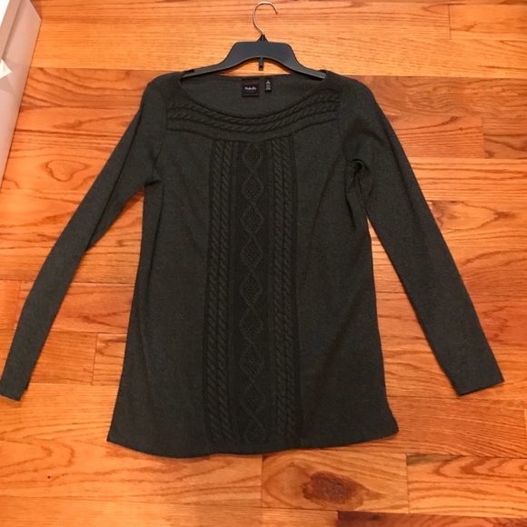 Gray sweater
