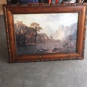 Pic frame with print