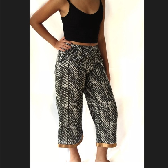 Harem Cropped Pants