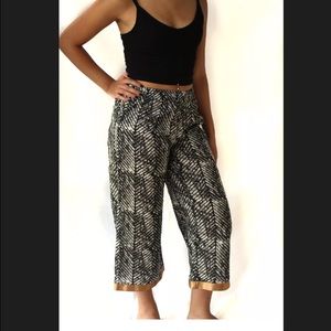Harem Cropped Pants