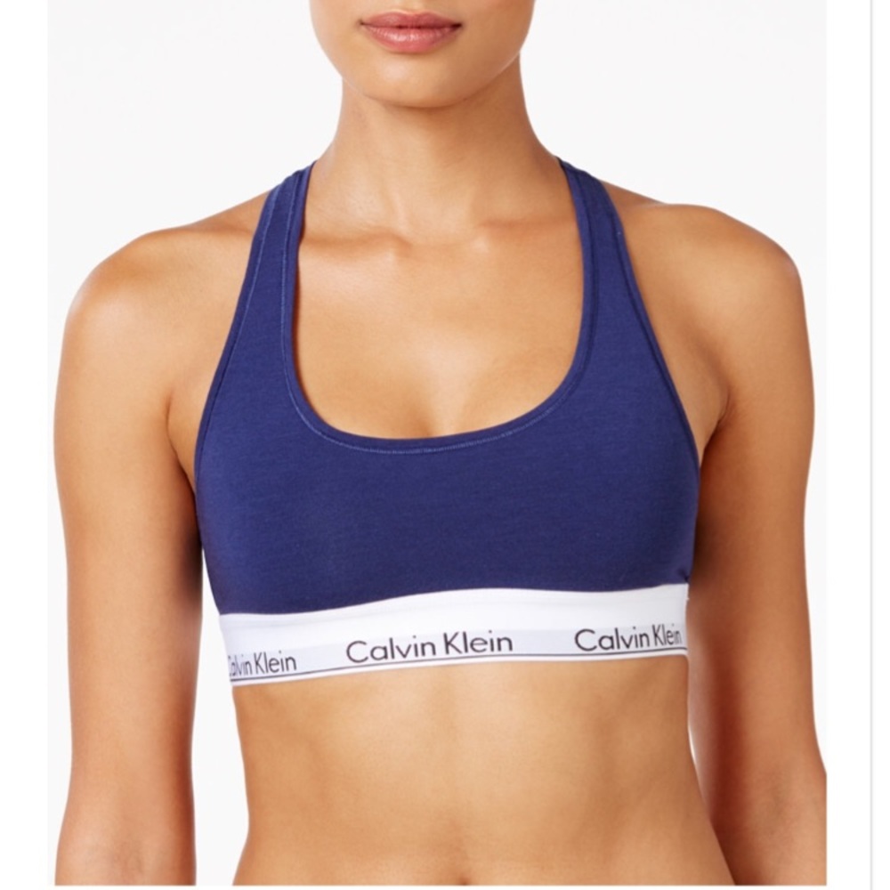 🆕 last set! Med Calvin Klein set bra+ bikini $48 - Picture 3 of 5