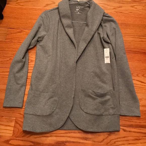 Grey cardigan