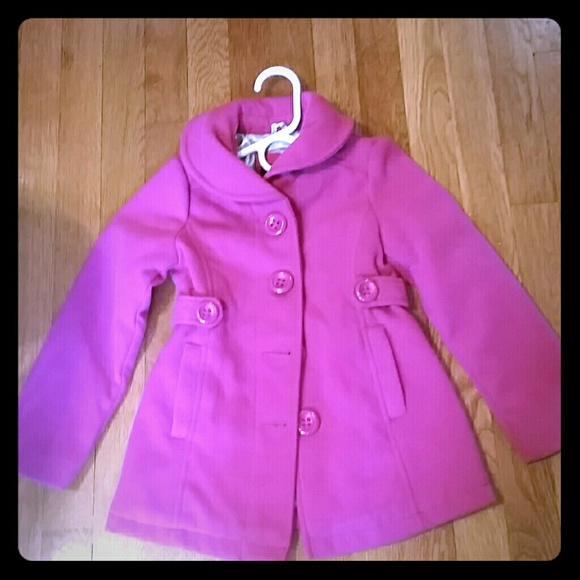 Girls peacoat.