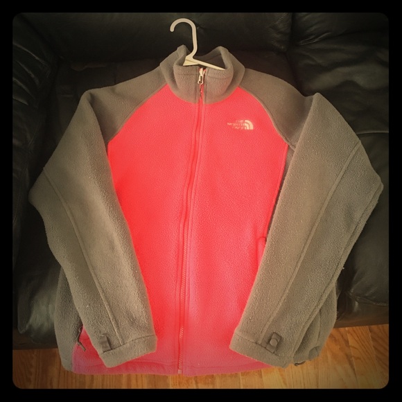 North Face zip up fleece