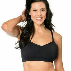Sports clip down nursing bra